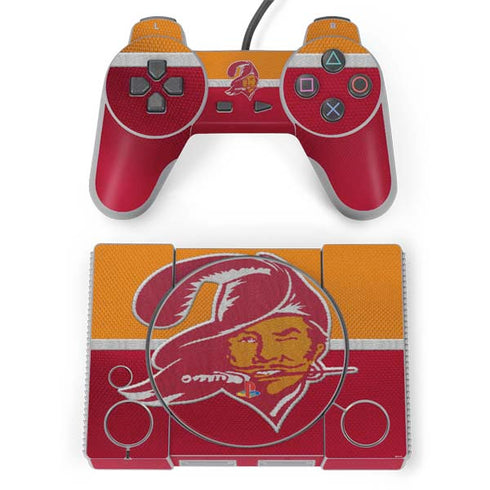 NFL Tampa Bay Buccaneers Vintage PlayStation Classic Bundle Skin